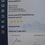 Rheintalblick Aparthotel 4*